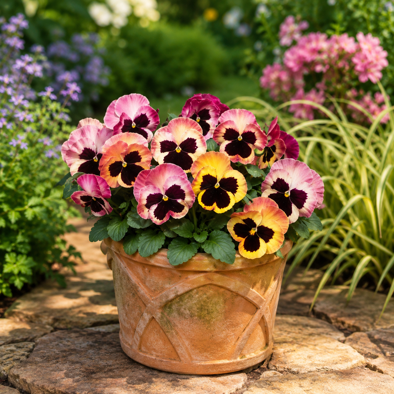 MatrixSunrisePansy