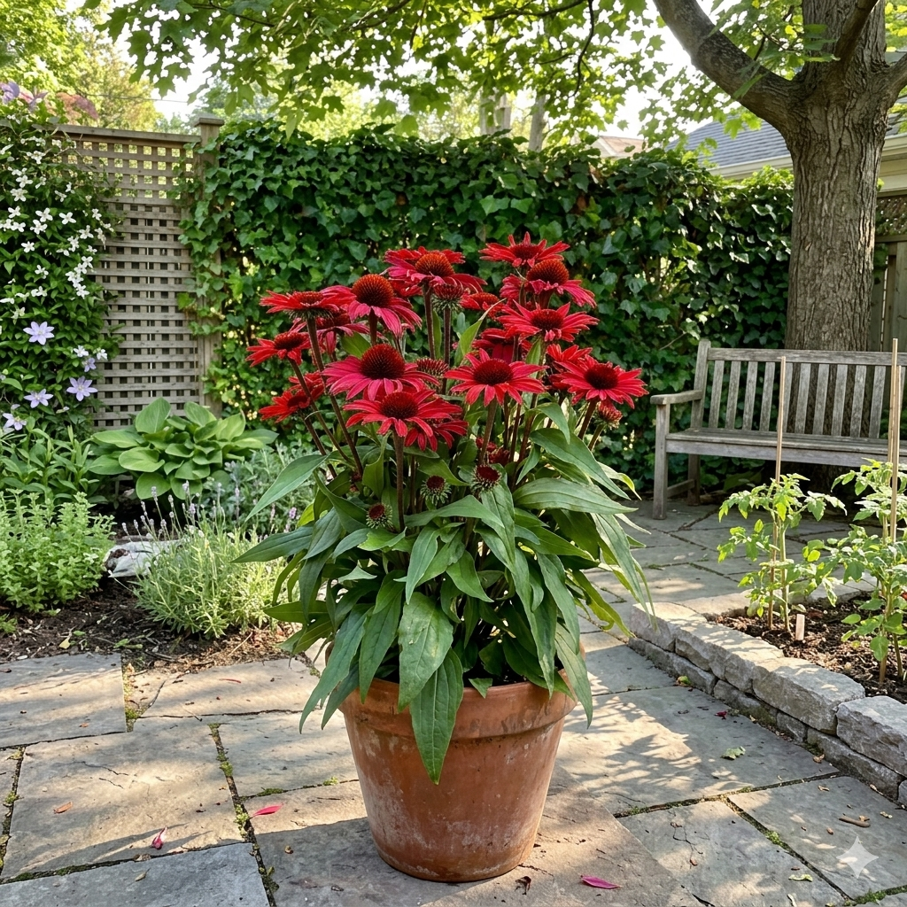 SunSeekersRacingRedEchinacea1