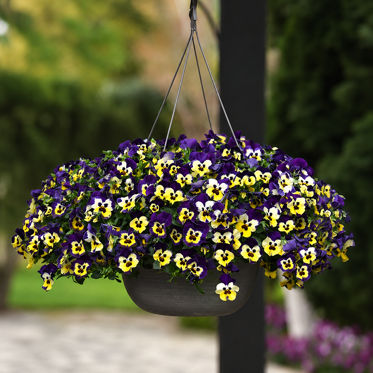 TopWavePurpleSunburstSpreadingPansy