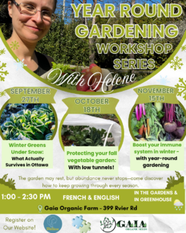 Year Round Gardening Workshop Series With Helene